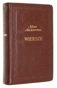 Adam Mickiewicz WIERSZE [oprawa skóra] [1969]