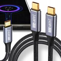 Тип-C к типу-C кабель QC PD 240W 3.1 48V 5A 1M быстрая зарядка