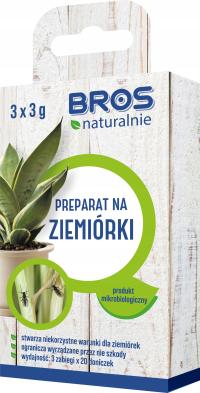 Препарат для землеройки BROS естественно микробиологический эффективный 3 x 3g