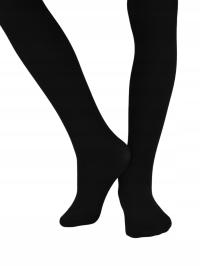 Noviti Rajstopy dziecięce czarny kolor wiskoza