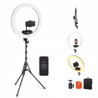 NEEWER Profesjonalne Ring Light 18 Cal 45W Stojak Uchwyt Telefonu Aplikacja