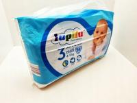 Pieluchy Pieluszki Lupilu Soft&Dry 3 / 4-9 kg / 2 x 56 szt. = 112 sztuk