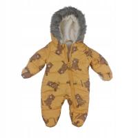 Kombinezon zimowy 56 / 62 jednoczęściowy na zimę 0-3 miesiące