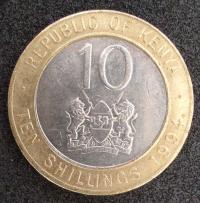 0953-Кения 10 шиллингов, 1994