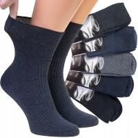 Skarpetki bezuciskowe Martin wielokolorowe 5 par