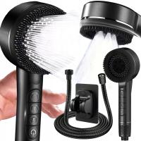 SŁUCHAWKA PRYSZNICOWA ZESTAW WĄŻ 1,5M | OSZCZĘDZA 73% |4 TRYBY | MODEL 2026