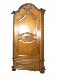 szafa JEDNODRZWIOWA zdobiona rzeżbieniami z szufladą