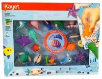 GUMKI kolekcjonerskie ZWIERZĘTA MORSKIE do mazania Kayet 17 szt. RYBKI