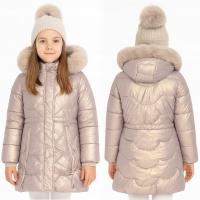 KURTKA ZIMOWA KK2193Z4 PUCHOWA NA MISIU 116/122