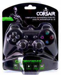 GAMEPAD ESPERANZA Z WIBRACJAMI EG106 DO PC/PS2/PS3