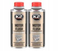 ZESTAW 2X K2 MOTOR FLUSH PŁUKANKA SILNIKA SKUTECZNA CZYŚCI SILNIK 2x250ml