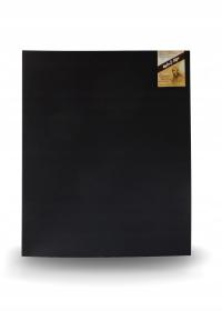 Podobrazie bawełniane czarne BLACK 100x150