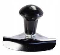 Gałka na kierownicę uniwersalna, czarna montaż 1 - śruba GKR001 Produkt Sta