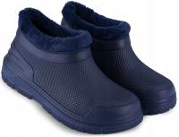 Kalosze ocieplane damskie krótkie piankowe zimowe lekkie chodaki EVA