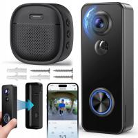 WIDEODOMOFONOWY DO DRZWI KAMERĄ DOMOFON WIDEODOMOFON DZWONEK BEZPRZEWODOWY
