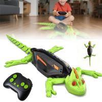 GEKON INTERAKTYWNY WALL CLIMBER GAD ROBOT RC PEŁZA PO ŚCIANACH Z OCZAMI LED