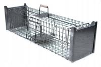 ŻYWOŁAPKA PUŁAPKA KUNY KOTY LISY WYDRY BOBRY GRUBY DRUT 102x26x26 cm STRONG