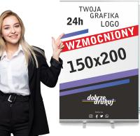 ROLL-UP 150x200, ROLLUP с печатью BLOCKOUT