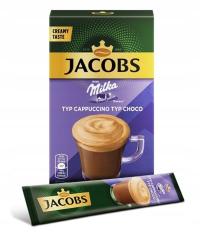 Кофе Jacobs Cappuccino Milka в пакетиках 8x15, 8 г