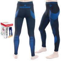 TERMOAKTYWNE spodnie męskie ciepłe kalesony termiczne SESTO SENSO