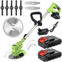 KOSA AKUMULATOROWA ELEKTRYCZNA PODKASZARKA WYKASZARKA KOSIARKA TRAWY 2X AKU