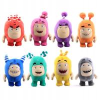 8PCS ТАЛИСМАН ПЛЮШЕВЫЕ ИГРУШКИ ODDBODS АНИМЕ 18 СМ