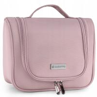 Kosmetyczka podróżna wisząca pojemna damska organizer różowa ZAGATTO