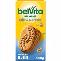 belVita Breakfast Печенья из злаков с молоком 300 г
