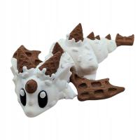 Smok Lodowy| Figurka kolekcjonerska | Druk 3D