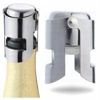 Korek na butelkę zatyczka do butelek wina z blokadą stalowy nierdzewny