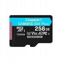 Kingston Karta pamięci memoria Micro SD Flash TF-256GB