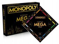 GRA PLANSZOWA MONOPOLY edycja MEGA GOLD edycja specjalna, gra rodzinna