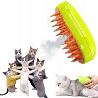 3in1 Cat Steam Brush Cat Steamy Brush Rechargeable