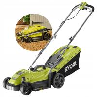 RYOBI ЭЛЕКТРИЧЕСКАЯ КОСИЛКА 31 СМ 35Л 1300 ВТ 3 СИСТЕМЫ КОШЕНИЯ RLM3313A