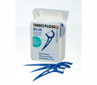 Tandex Flosi, Floser z nitką węglową Blue(10 szt.)