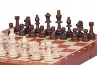 Турнирные шахматы № 4 (42 см) - польский, инкрустация
