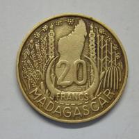 20 Francs, Madagascar, 1953r. X46