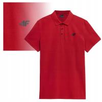 4F мужская рубашка поло TPTSM039 красный Rozm, XL