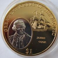 Fidżi 1 dolar, 2009 James Cook