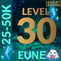 League of Legends 30K-50K BE Unranked Unverified KONTO SMURF EUNE LOL