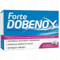 Dobenox Forte dobezylan na zakrzepy żył krążenie ból nóg praca stojąca 30x