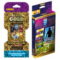 ZESTAW BLISTER PREMIUM GOLD + BLISTER XXL KARTY FIFA 2025 ADRENALYN LIMITED