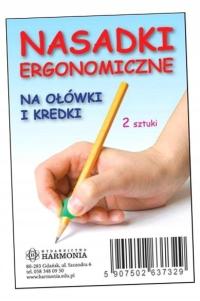ЭРГОНОМИЧНЫЕ НАСАДКИ ДЛЯ КАРАНДАШЕЙ И КАРАНДАШЕЙ (2 ШТ. )