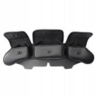 Torba na Szybę Motocyklową, Sakwa z 3 Kieszeniami, Torba na Owiewkę do Harley-Davidson