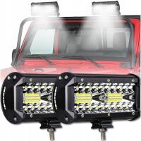 Lampa robocza LED 120 W 12000 lm 12-24 V IP68 zestaw 2 szt.