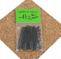Булочки шпильки для булочки парикмахеры 4,5 см 20 штук Черный