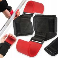 HAKI TRENIGNOWE STALOWE CIĘŻARKI NA NADGARSTKI UCHWYTY DO MARTWEGO CIĄGU