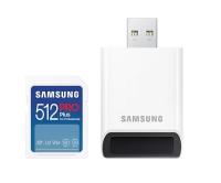 Karta pamięci SDXC 512gb Samsung Pro Plus 130/180mb U3 V30 adapter USB