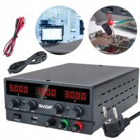 Regulowany ZASILACZ LABOLATORYJNY USB DC 30V 10A dla profesjonalistów