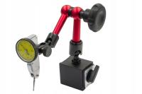 ZESTAW ZEGAROWY NA STATYWIE DO SPRAWDZANIA BICIA TARCZ UCHWYTÓW I NARZĘDZI